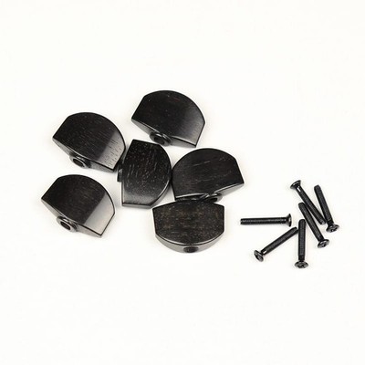 Schaller M6 Tuner Button, Large - Ebony