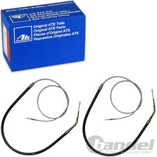 2xATE HANDBREMSSEIL LINKS+RECHTS passend für BMW 3er E30 mit TROMMELBREMSE