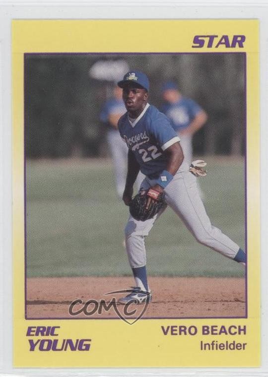 1990 Star Minor League Eric Young #22 0f4