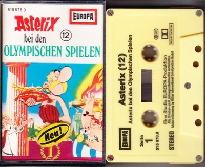 MC Asterix 12 - Asterix bei den Olympischen Spielen - Europa gelb geschraubt - Bild 1 von 3