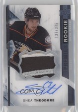 2015 Premier Acetate Rookie Auto-Patch 137/375 Shea Theodore #90 Patch Auto g3b