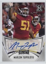 2021 Leaf Draft Auto Marlon Tuipulotu #BA-MT1 Auto 1t2c