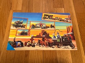 Lego System Manual 6765 Gold City Juction Instruction Booklet Only