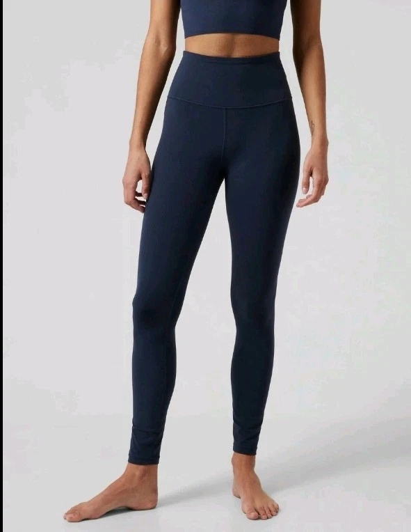 Леггинсы ATHA Ultra High Rise Elation черные плотные мягкие средние для йоги тренажерного зала - Изображение 2 из 4