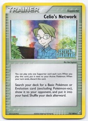 Celio's Network 73/100 EX Crystal Guardians Reverse Holo