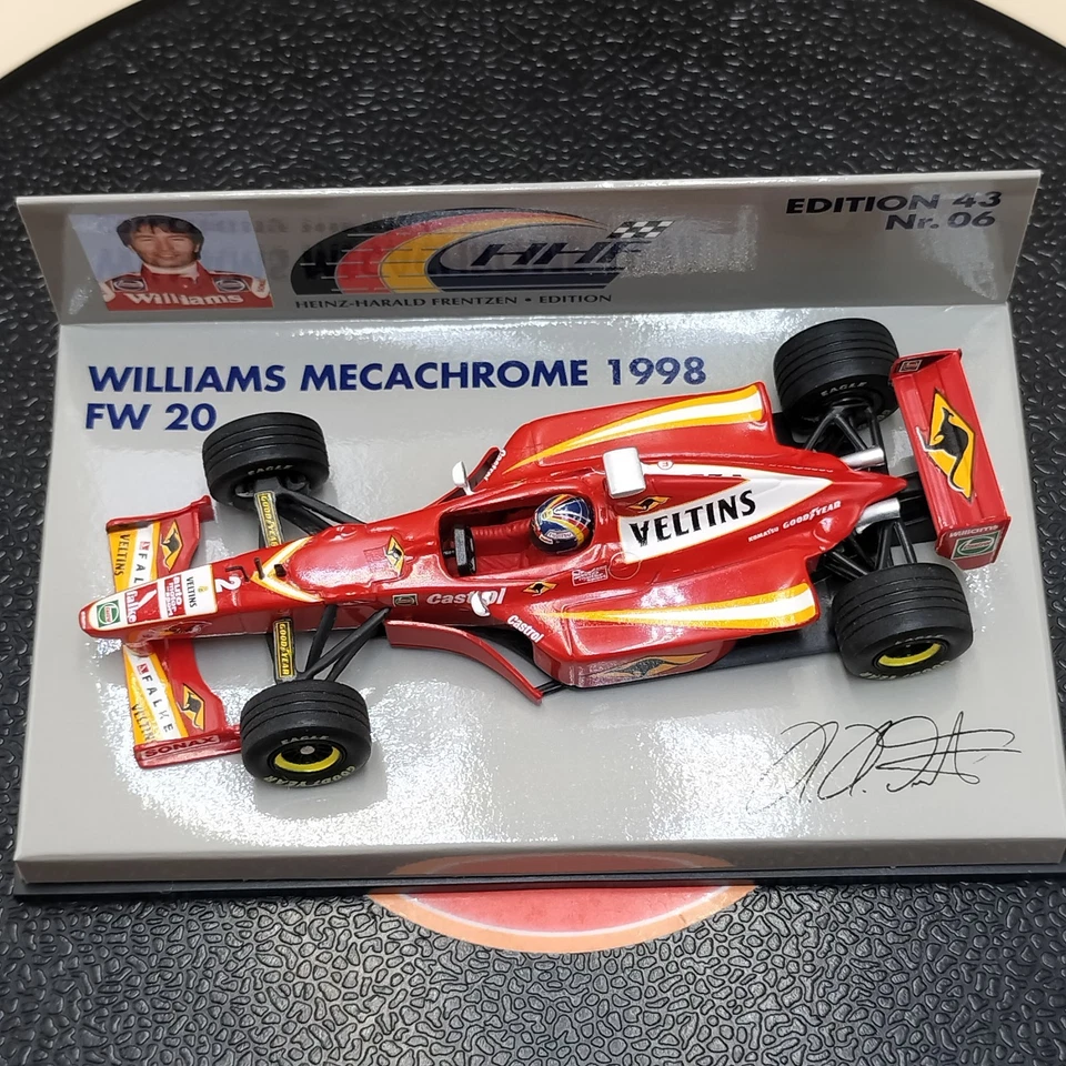 MINICHAMPS 1/43 Williams Mecachrome 1998 FW20 H. H. Frentzen 511984302 - Image 3 of 4