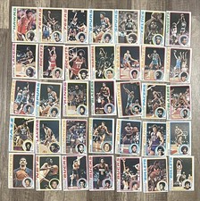 1978-79 Topps NBA BASKETBALL 35 CARD LOT
