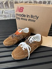 NB x Miu Miu 530 SL Suede Sneakers