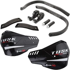 Tusk 1760390030 D-Flex Pro Handguards Black Bar/Black Plastics 1 1/8" Clamp