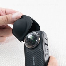 Panoramic Lens Silicone Cap Dustproof Protective Cover For Insta360 X4 Camera