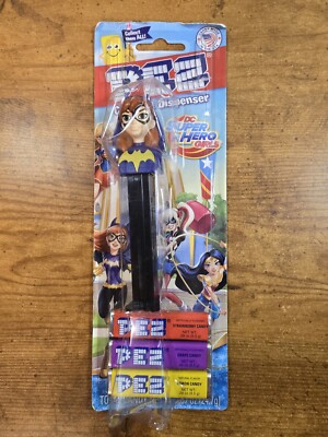 DC Suoerhero Girls PEZ Batgirl Dispenser, Collectible -See Details, Unopened