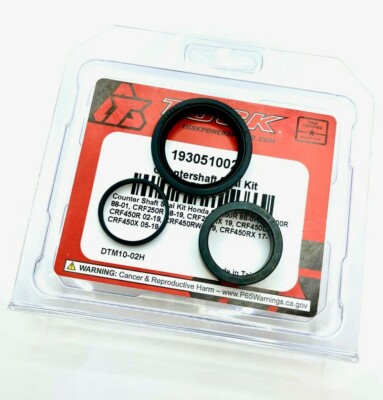 TUSK Counter Shaft Sprocket Seal Kit Honda CR250R 88-07, CR500R 88-01, CRF450R 