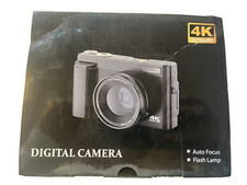 NEW DC101 4K Ultra HD Digital Camera W/ SD card pics. video, vlogging, youtube 