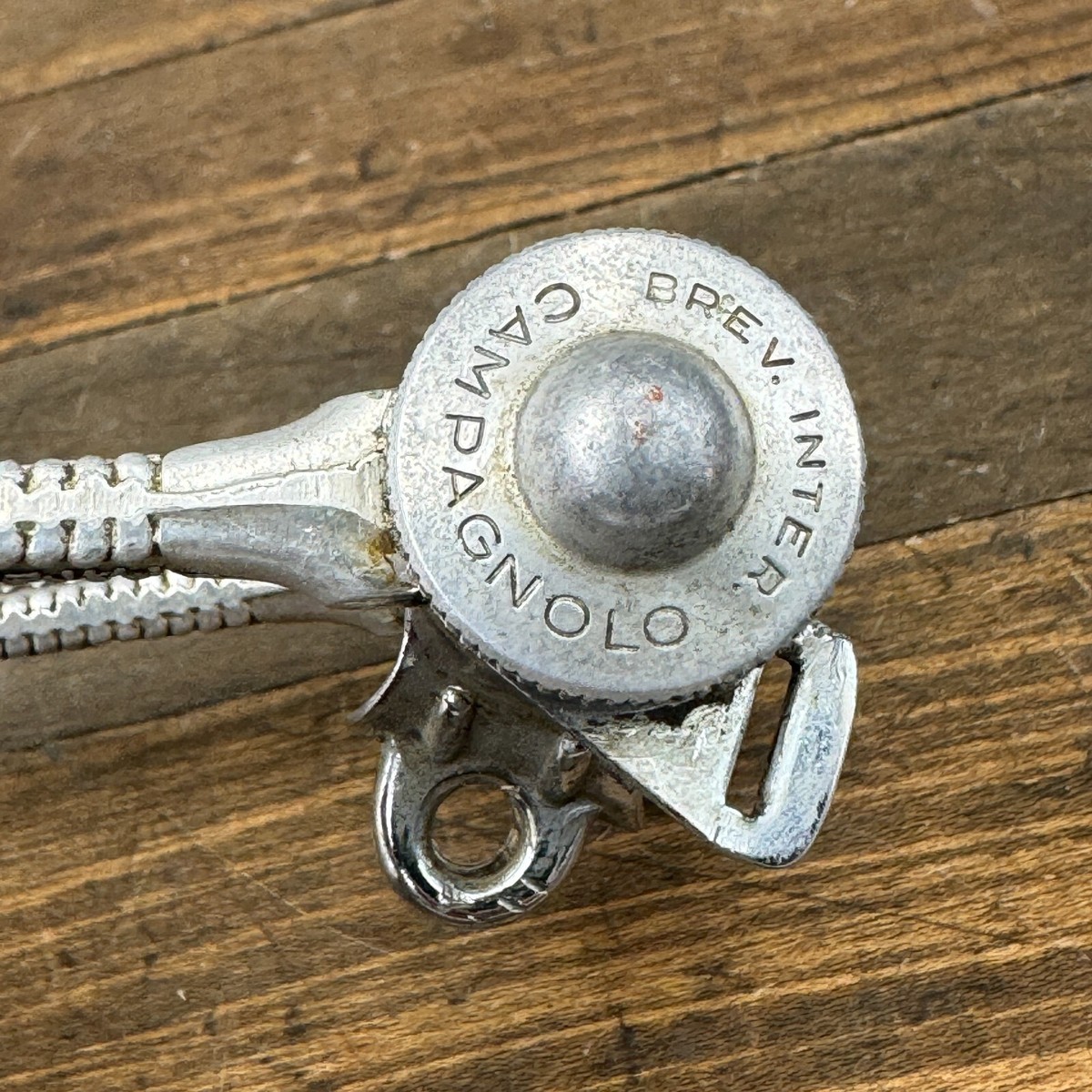 Vintage Campagnolo Patent Shifters Down Tube Clamp Shift Lever