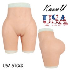 Silicone Panty Camel toe Underwear Panty Plump Hips Crossdresser CD anus ciosed