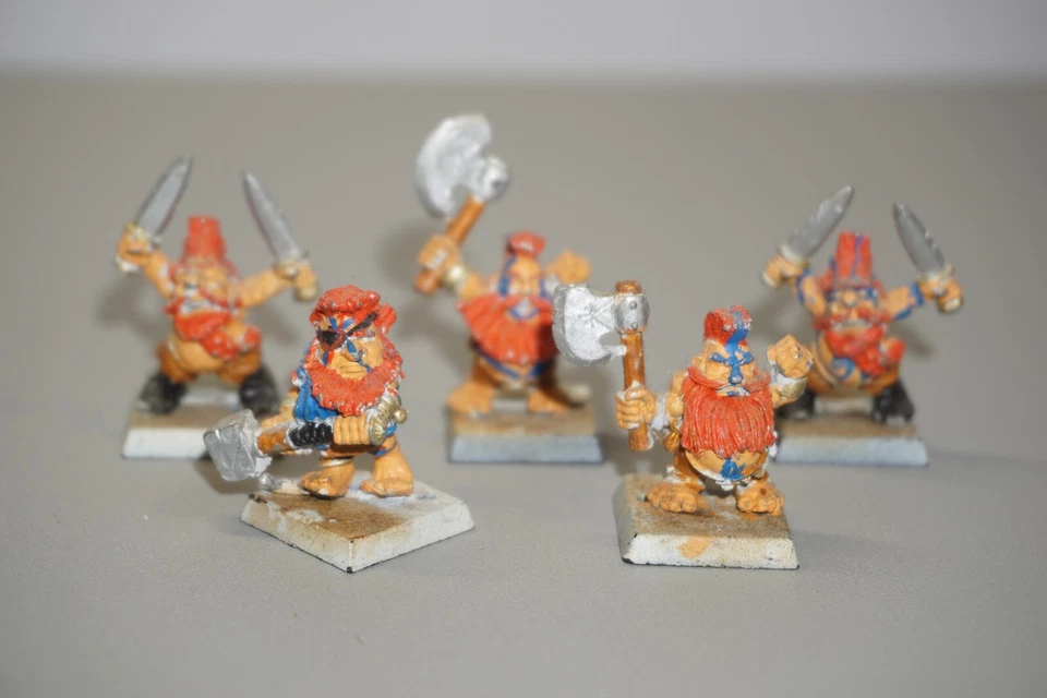 Warhammer Fantasy The Old World Dwarf Slayers x 5 - Image 2 of 4