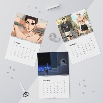 Jinx Manhwa Calendar 2025 Jinx Jaekyung Jinx Joo Jaekyung Yaoi BL Manga Anime