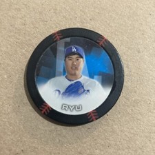 2014 Topps Chipz Hyun-Jin Ryu Black Border LA Dodgers