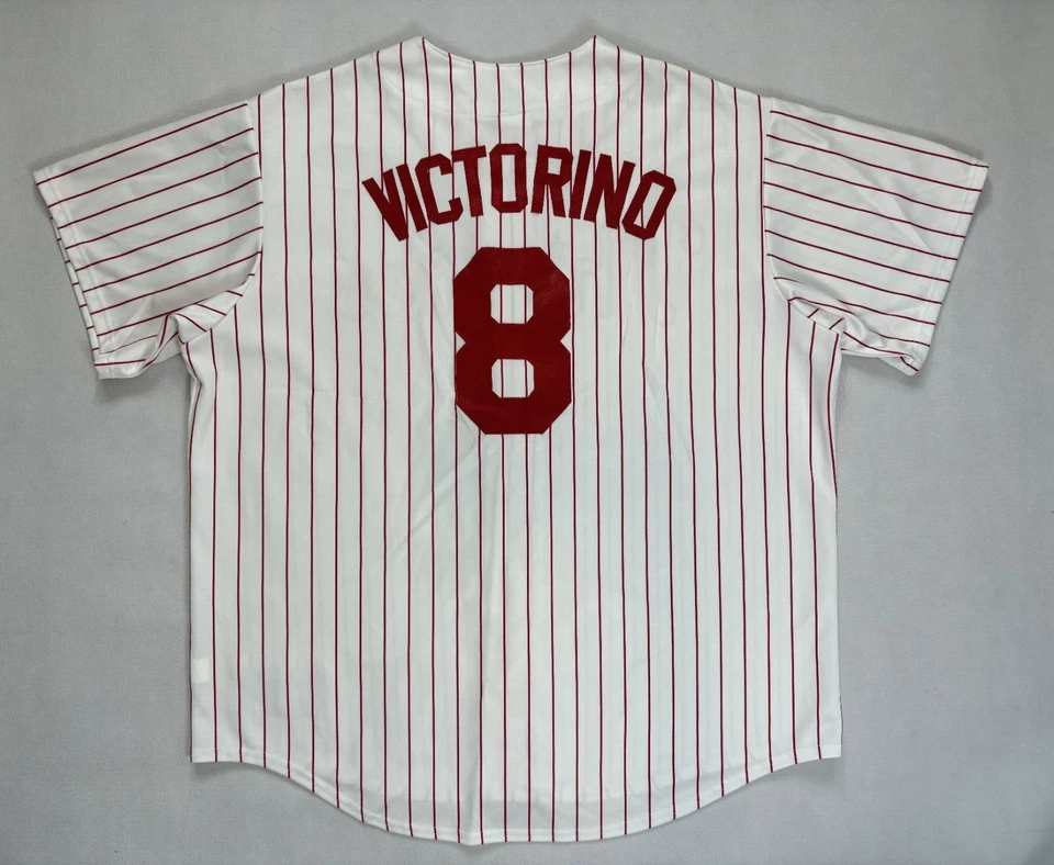 Shane Victorino Philadelphia Phillies Baseball Jersey Sz XXL MLB Majestic #8 OBO - Image 2 of 4