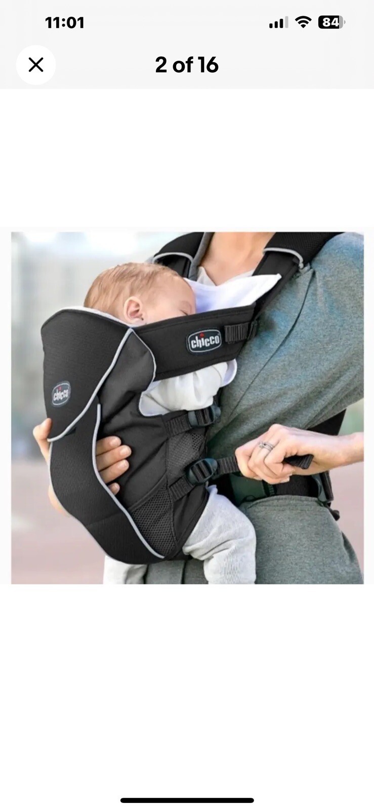 Chicco UltraSoft Magic 2Way Baby Carrier 2 Way Carry Backpack Sling