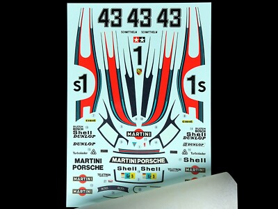 TAMIYA 1/24 Porsche 935-78 Turbo Martini #24010 motorized
