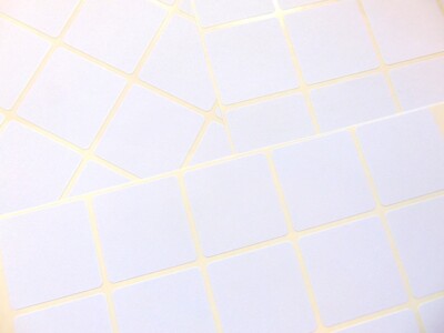 Etichette Resinate Rettangolari Etichette Resinate Plastificate