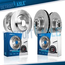 13.98'' Front 14.37'' Rear Disc Brake Rotors Kit for 2016 - 2021 Tesla Model S X