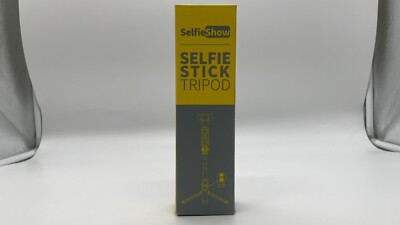 SELFIESHOW PORTABLE 41 INCH SELFIE STICK WITH TRIPOD WIRELESS REMOTE 360 NEW