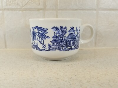 Churchill China England Blue Willow Large 3