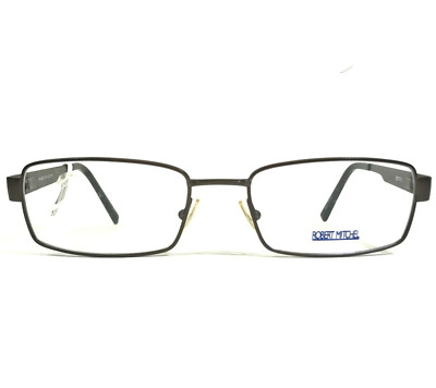 Robert Mitchel Eyeglasses Frames RM0008 GM Gunmetal Striped Gray 53-18-140
