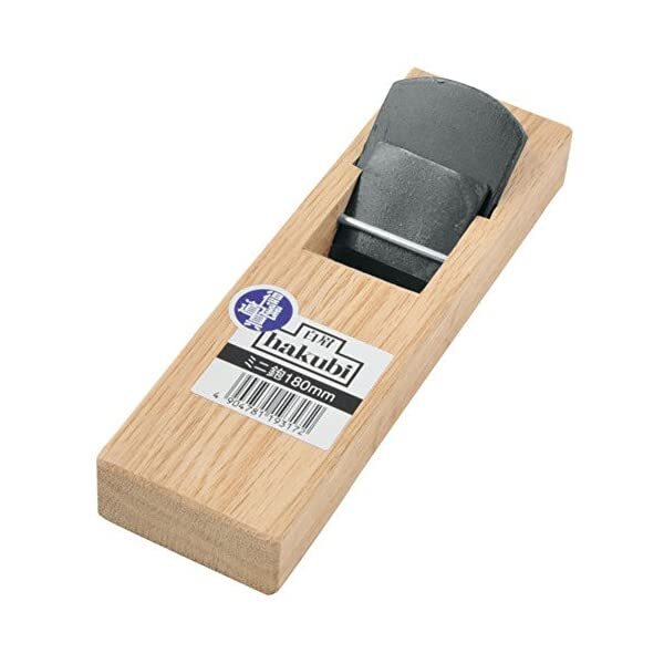 HAKUBI 42mm x 180mm Japanese Mini Wood Block Plane Kanna Carpenter's Tool Ja JP