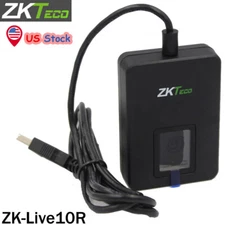 Live10R ZKTeco ZK9500 USB Biometric Fingerprint Scanner Reader Sensor Free SDK