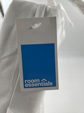 King Size White Microfiber Flat Sheet by Room Essentials - NWT Super Soft