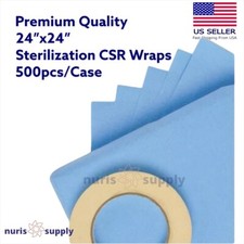 AUTOCLAVE CSR Sterilization Wraps 24"x24" 500pcs/Case Premium Quality 