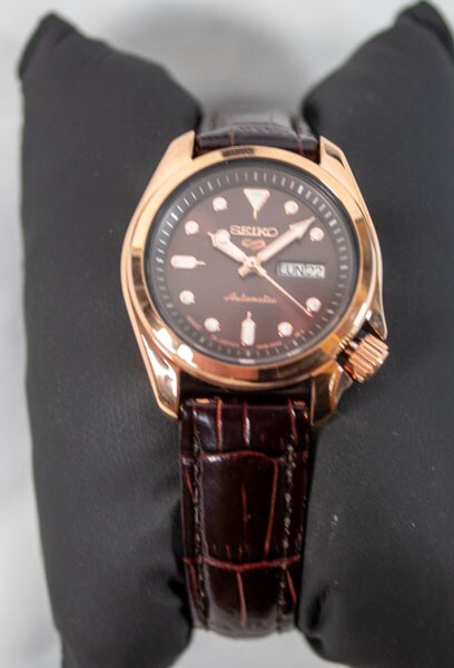 Seiko Sports Collection SRE006 Women's Rose Gold Automatic Watch