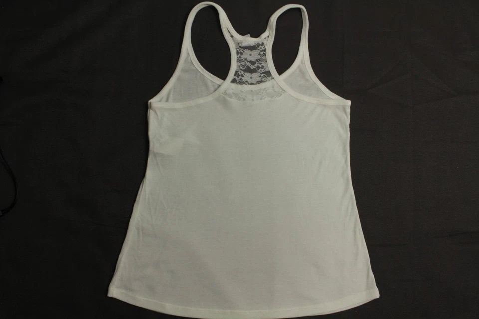 Camiseta sin mangas Linea Donatella nupcial íntima cami encaje espalda corredora talla M venta al por menor $38 Foto 2 de 3