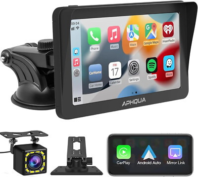   Aphqua A3 7Inch Touchscreen Car Stereo Wireless Apple Carplay Android Auto NEW