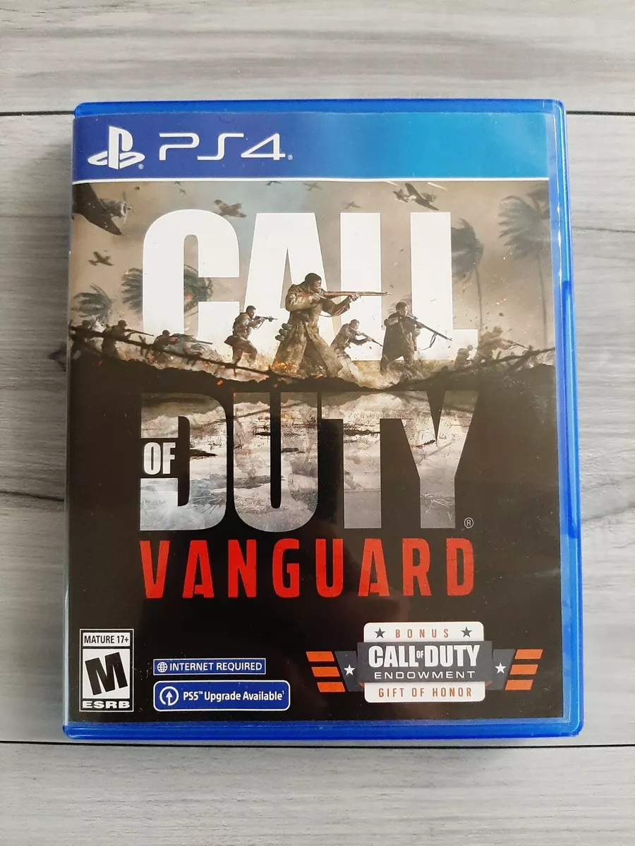 Call of Duty Vanguard PS4 PLAYSTATION 4 UPGRADE PS5 NEW SEALED US EDITION