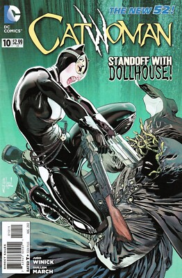 CATWOMAN #10 (2011) JUDD WINICK / GUILLEM MARCH ART & COVER ~ UNREAD NM