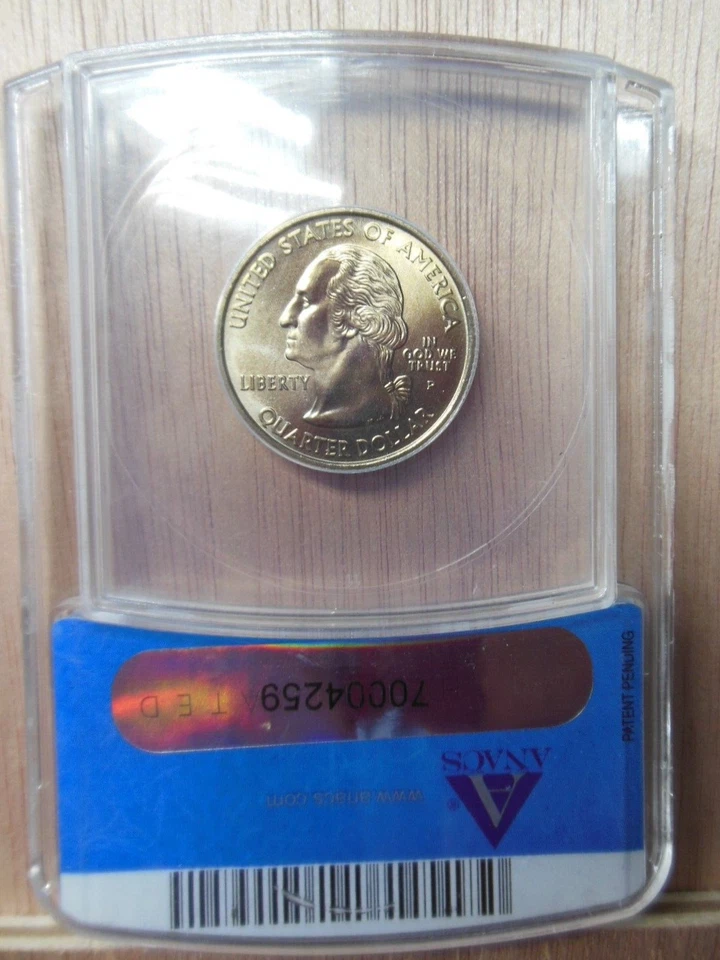 2005-P Oregon State Quarter - ANACS MS-69 Satin Finish   **SUPER NICE COIN** - Image 2 of 2