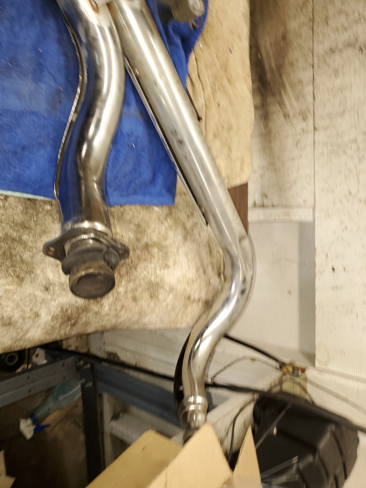 2003 Honda Shadow VT 750 VT750 ACE Exhaust OEM Exhaust Pipe Dented eBay