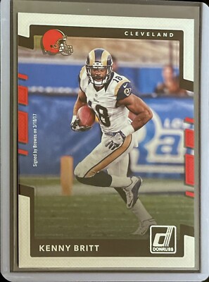 Kenny Britt - 2017 Donruss Football #81