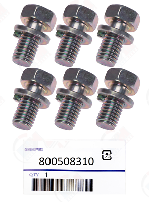 3.0mmカートリッジ 6PC Clutch Pressure Plate Bolt 800508310 for FOR Subaru Impreza