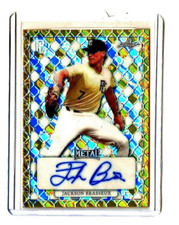 2022 Leaf  Perfect Game Showcase Jackson Brasseux Marble Gold Auto #MAJB3   1/1