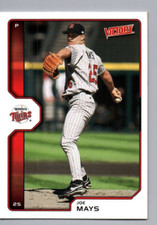 Joe Mays P Twins Upper Deck Baseball Card #195 2002