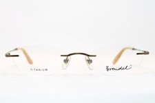 BRENDEL 908708-61 Original Brille Eyeglasses Bril Randlos TITANIUM Titan Oval