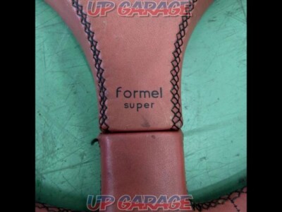 italvolanti Formel Super Red Leather Steering Wheel 36.5cm | Size