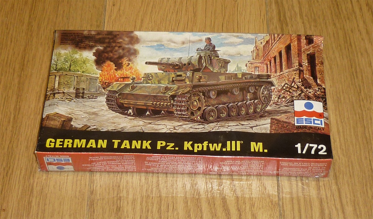 Kit Airfix Ancien - Char Panzer IV échelle OO, Boîte Bande Rouge, état Correct 1969