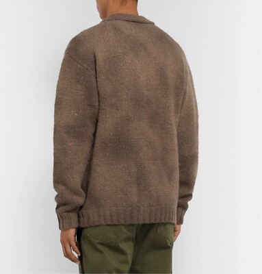 visvim SELMER CARDIGAN Vネックカーディガン サイズ2 VISVIM(ビズビム) SELMER LONG UNEVEN DYE Knit Cardigan (green