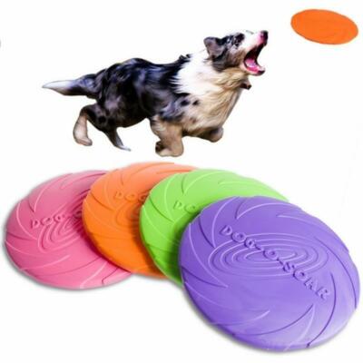 dog rubber frisbee